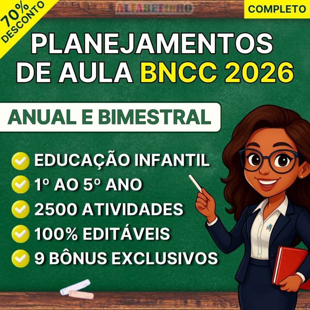 Planejamentos de aulas - BNCC 2026
