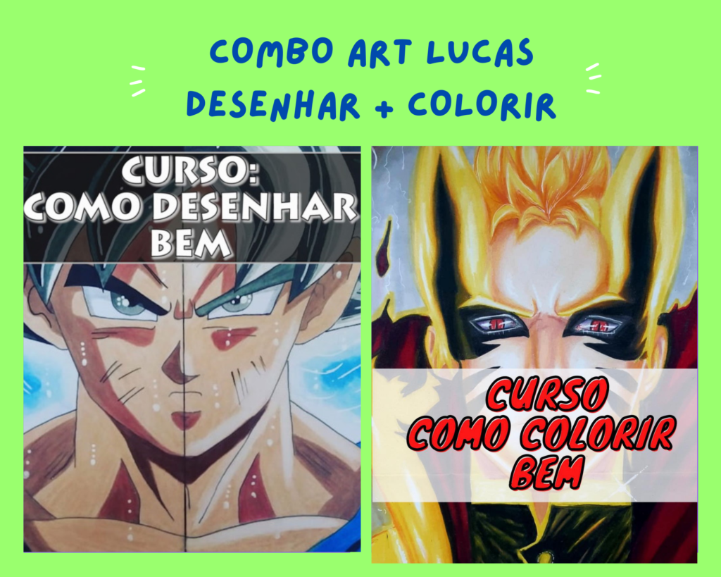 Combo Art Lucas - Desenho + Pintura