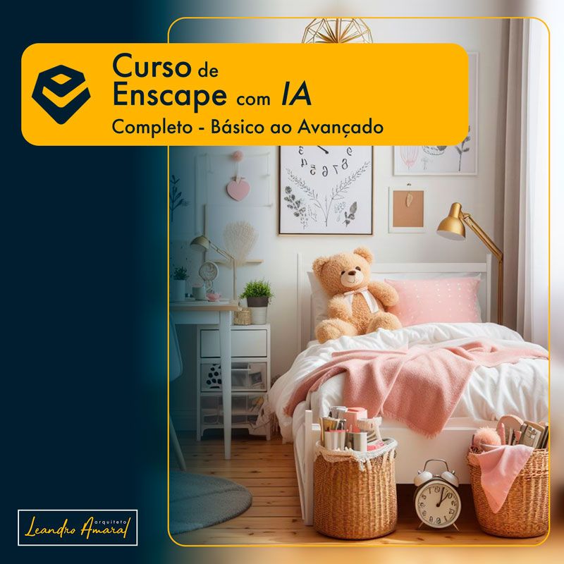 Curso de Enscape, Photoshop e Camtasia com IA + Presentes