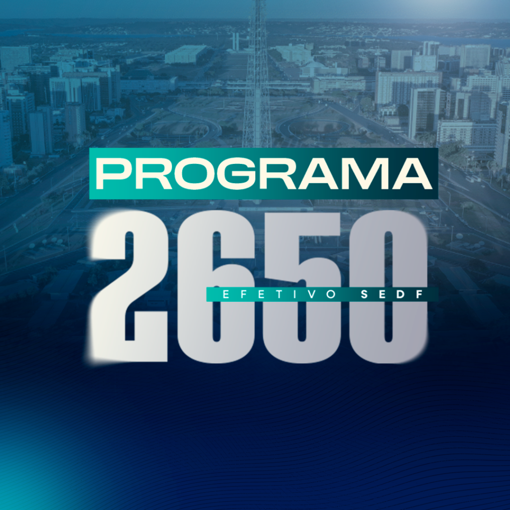 Programa 2650 - Professor Efetivo SEDF 2026