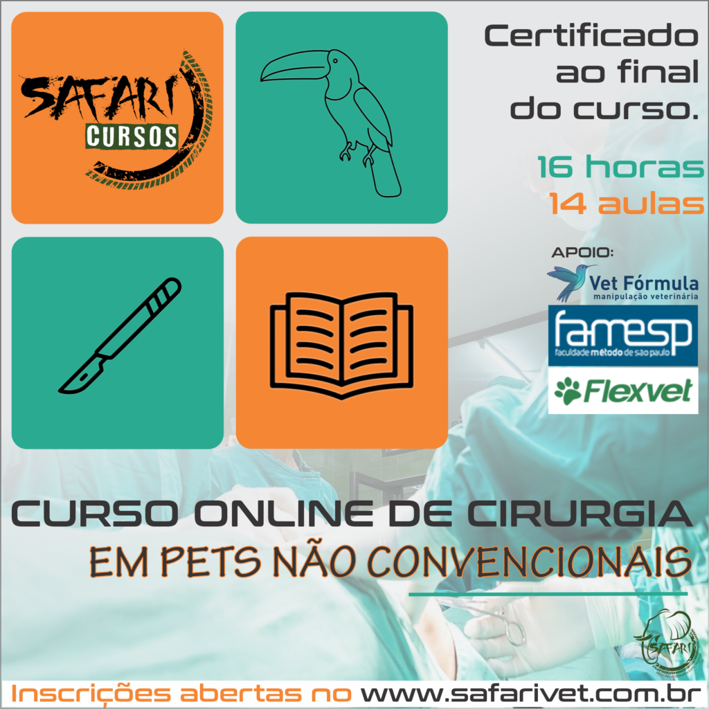 Curso Online de Cirurgia em Pets Não Convencionais