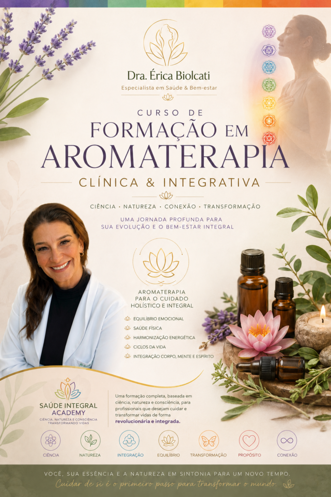 FORMAÇÃO EM AROMATERAPIA CLÍNICA INTEGRATIVA
