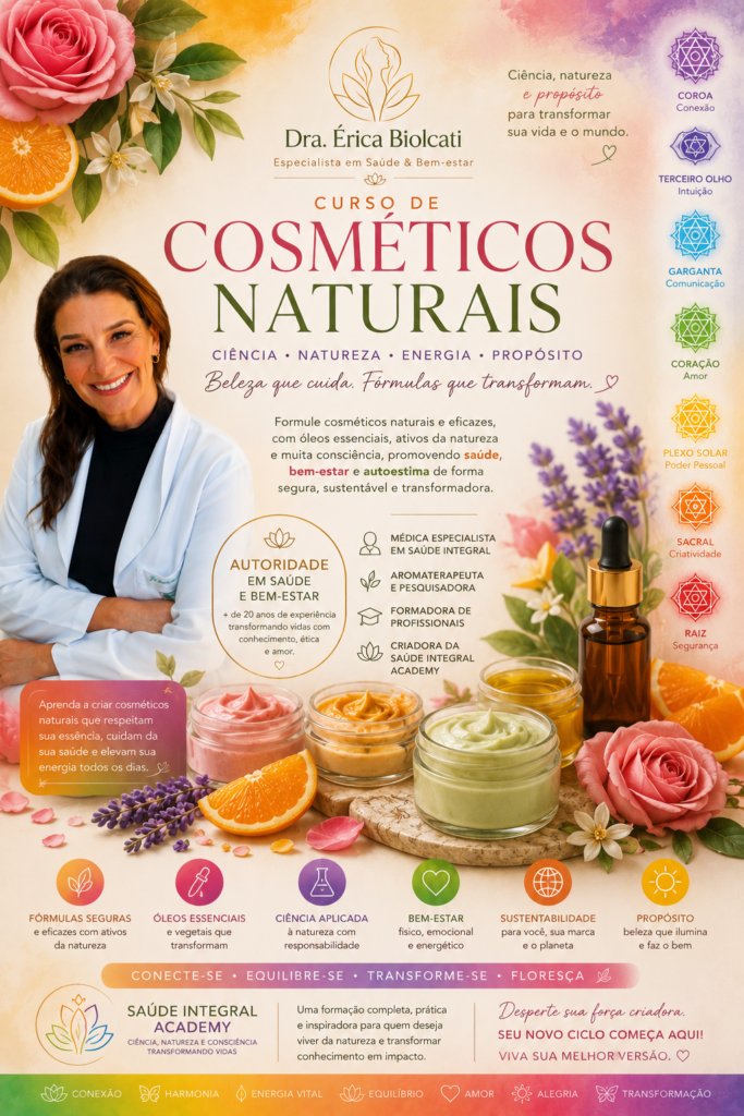 FORMULAÇÃO DE COSMÉTICOS NATURAIS