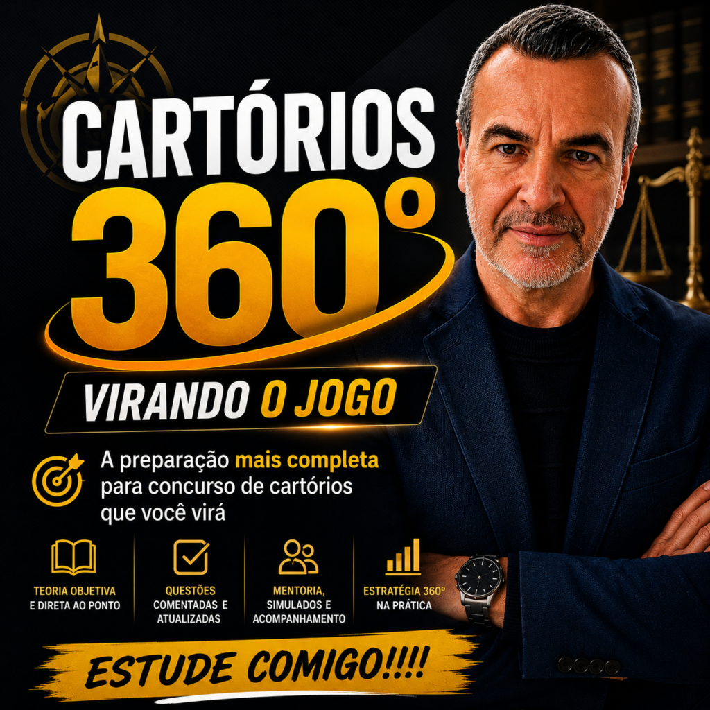 Cartórios 360º - Virando o jogo - Turma 2026.2