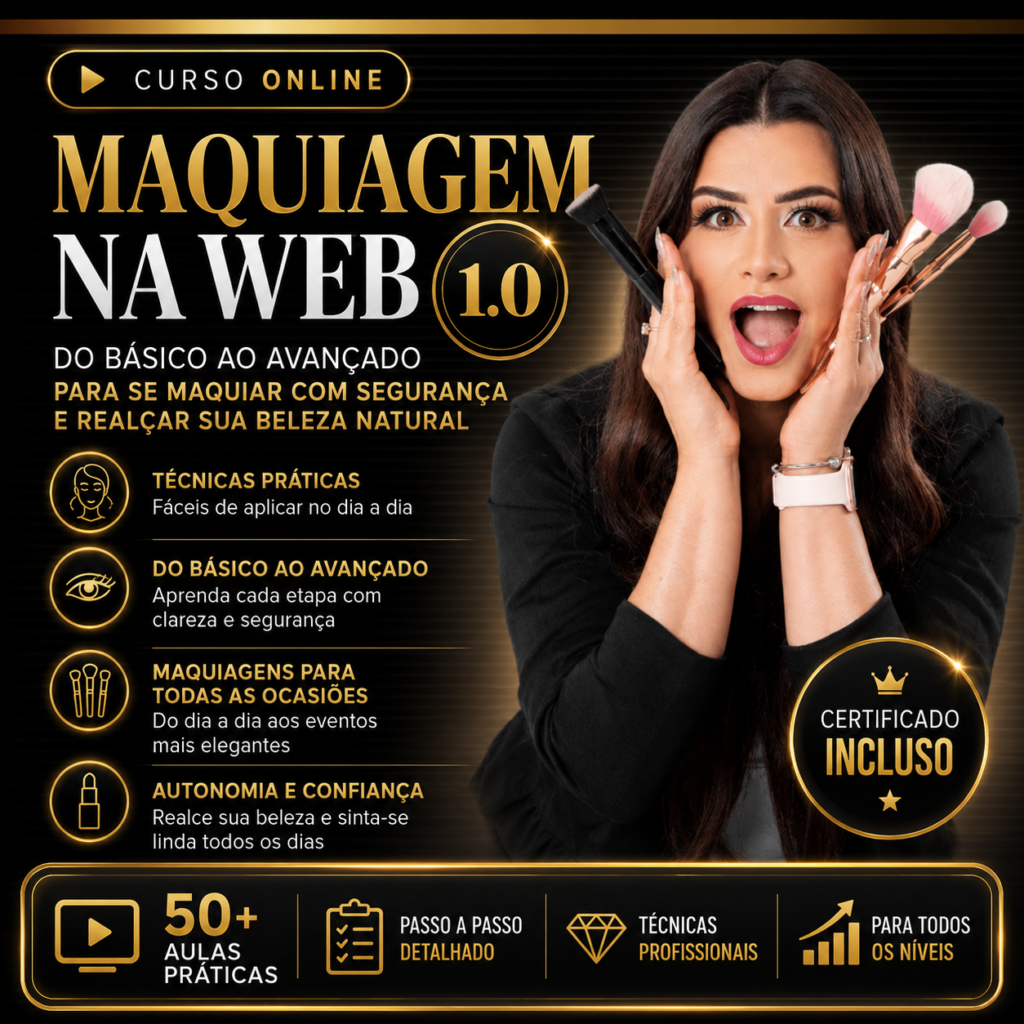 Curso Maquiagem na Web 1.0 - Automaquiagem