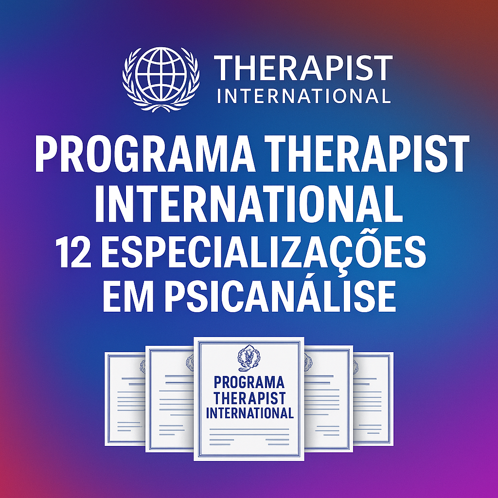 🎓ULTIMA VAGA 🎓 PROGRAMA INTERNACIONAL DE ESPECIALIZAÇÃO EM PSICANÁLISE + Acesso vitalício +12 Certificações Especialização + Título de Psicanalista Especialista +Atendimento Exclusivo +Única Especialização do Br