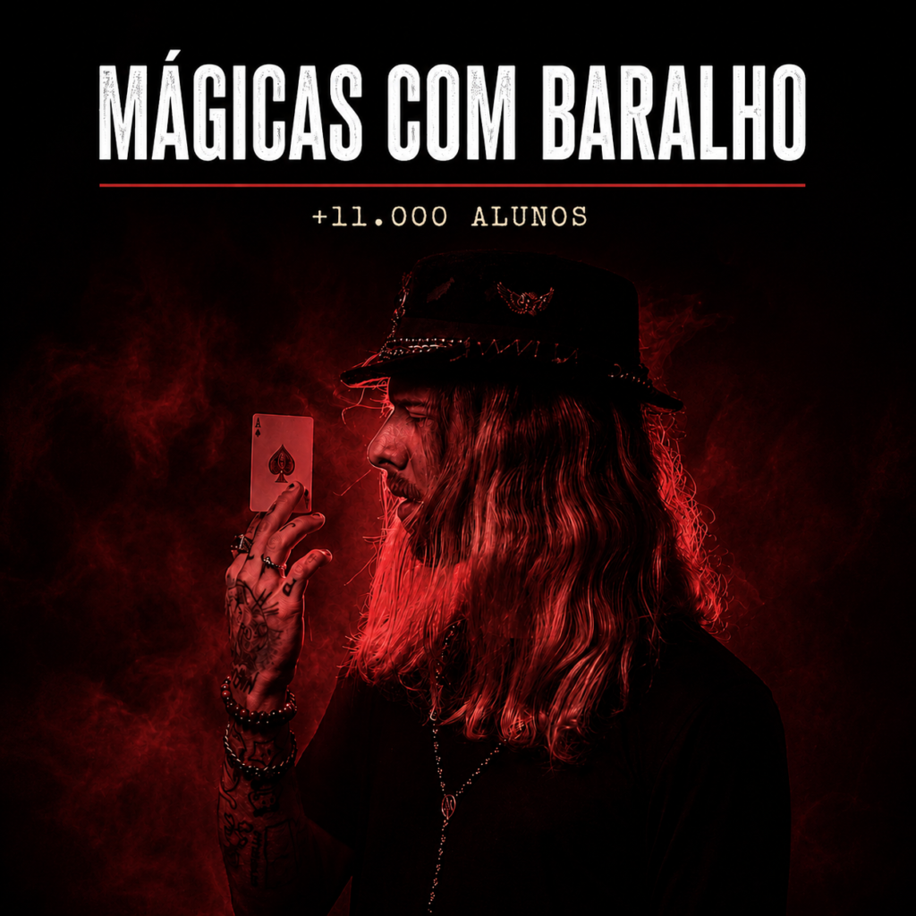 Mágica Profissional Com Baralho + Objetos por Felipe Barbieri