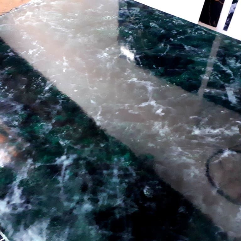 Marmorização (Granito Verde Ubatuba)