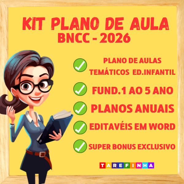 KIT PLANO DE AULA 2026