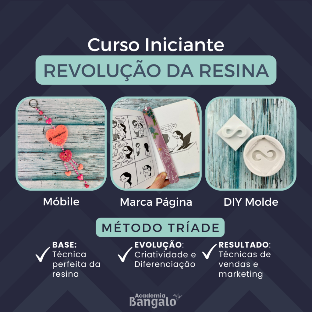 Revolução da Resina - Método Tríade
