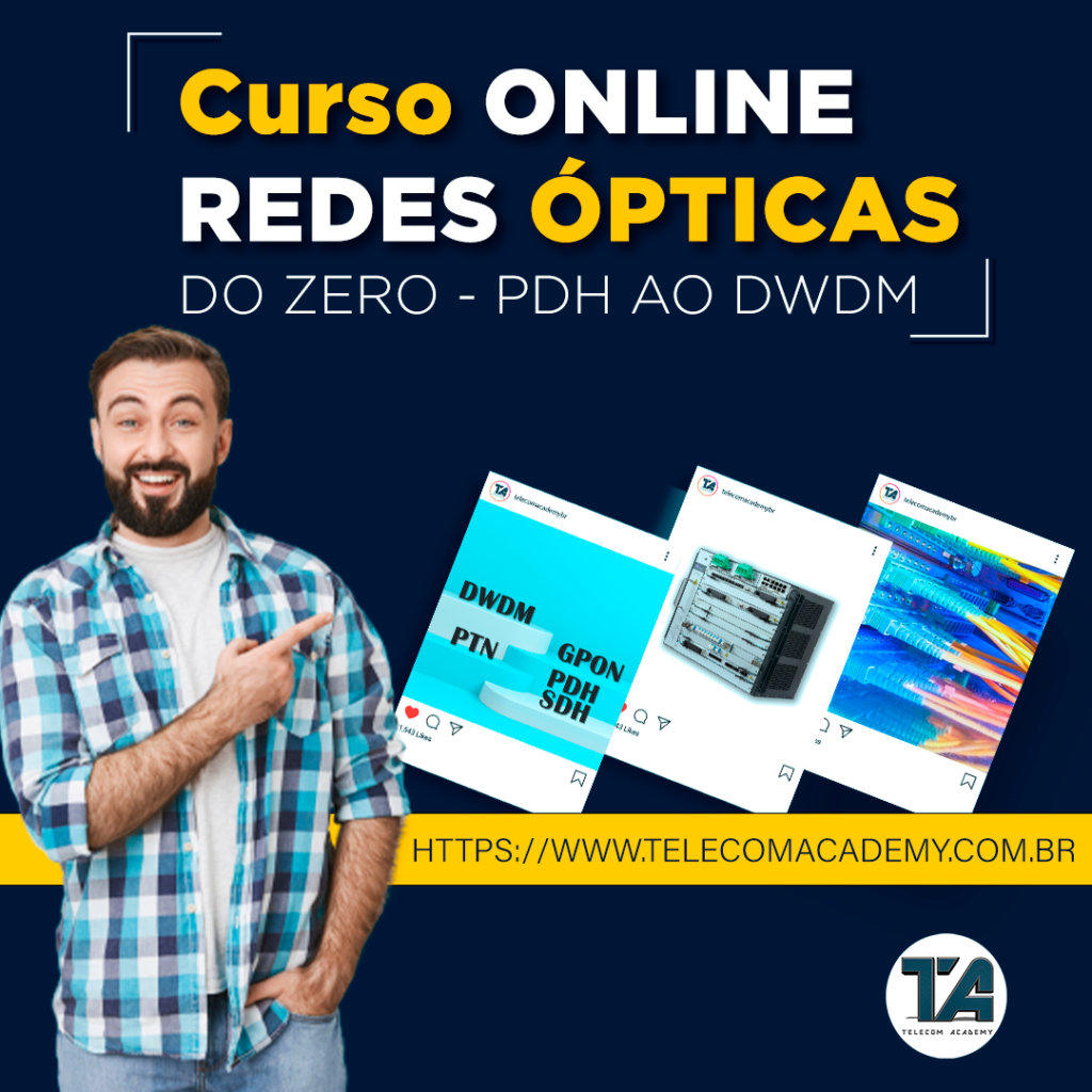 Redes Ópticas do Zero - do PDH ao DWDM