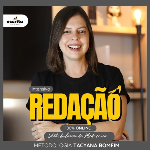 Intensivo de REDAÇÃO Online para Bahiana de Medicina com TACYANA BOMFIM | 2027.1