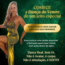 Curso de Dança do Ventre para Iniciantes Gravado no Egito