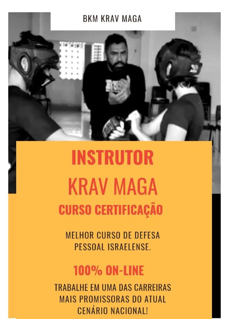Instrutor de Krav Maga com certificação EAD