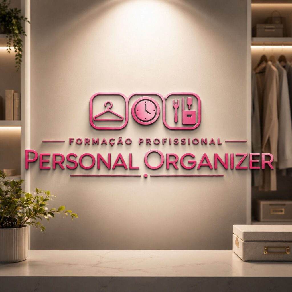 Formação Profissional Personal Organizer