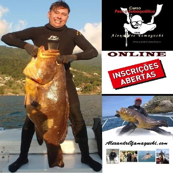 Pesca Sub com Alexandre Yamaguchi