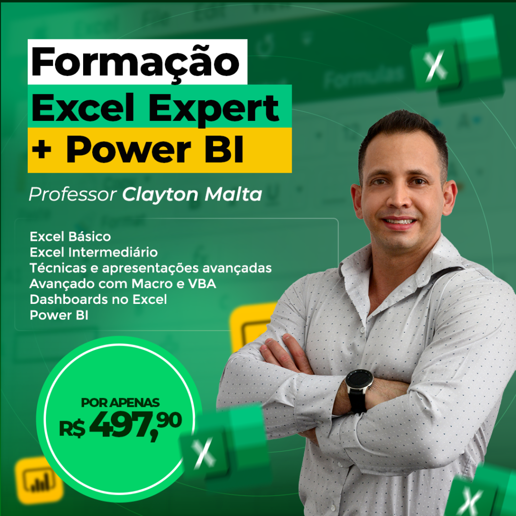 Curso Excel Expert - do Básico ao Avançado com Macro e Introdução VBA