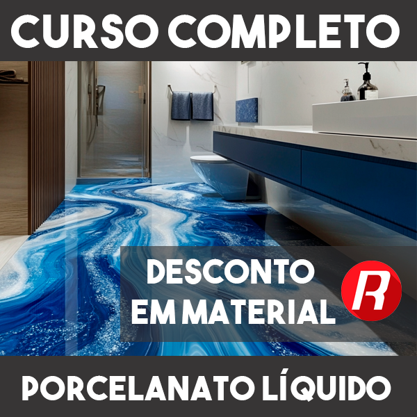 Porcelanato líquido - Curso completo