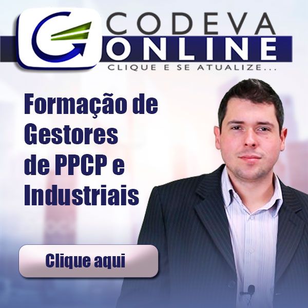 Curso de Formação de Gestor de PPCP e Industrial
