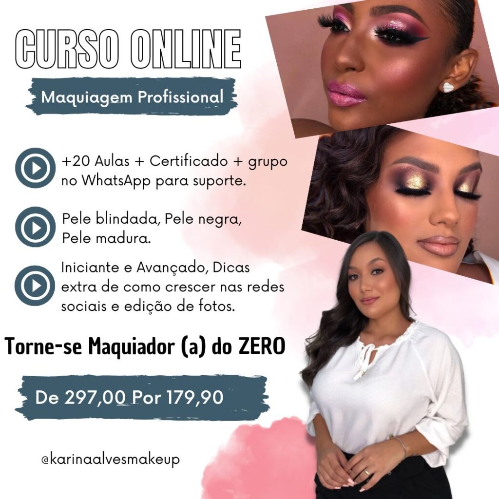 Torne-se Um Maquiador(a) De Sucesso