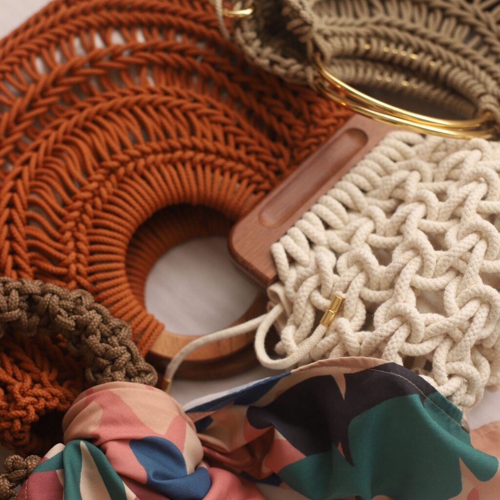 Curso Coleção de Bolsas em Macramê IALAI - Por Laiz Alionço