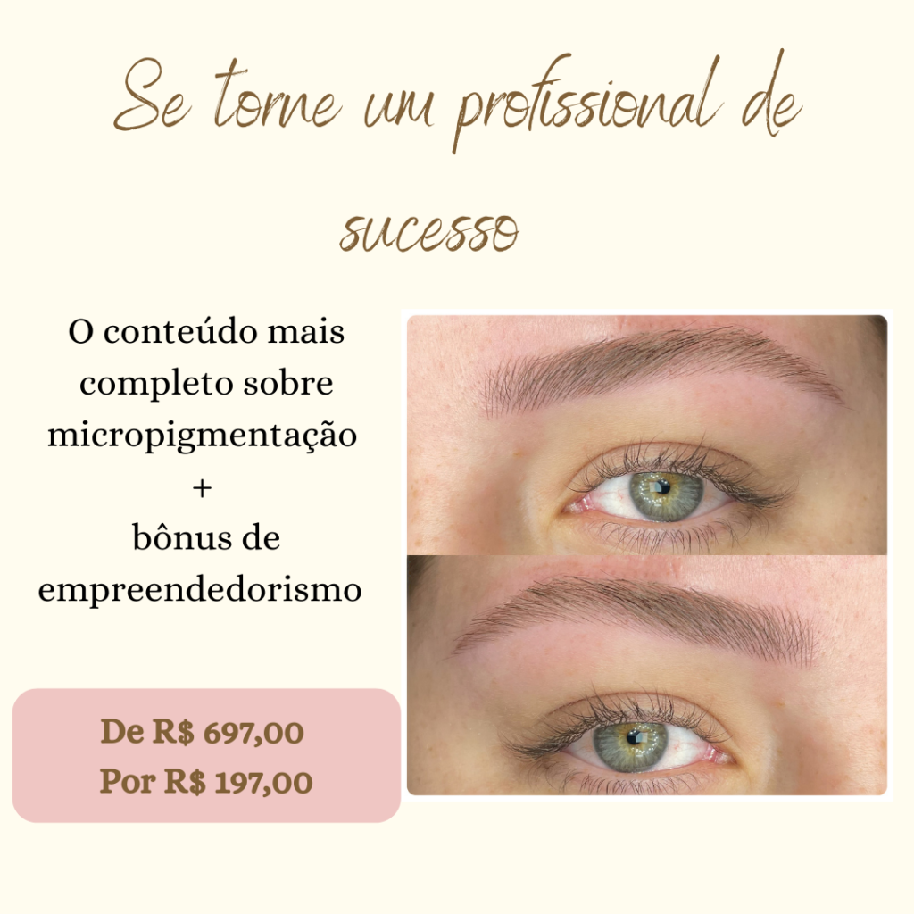Curso de Nanopigmentação Fio a Fio