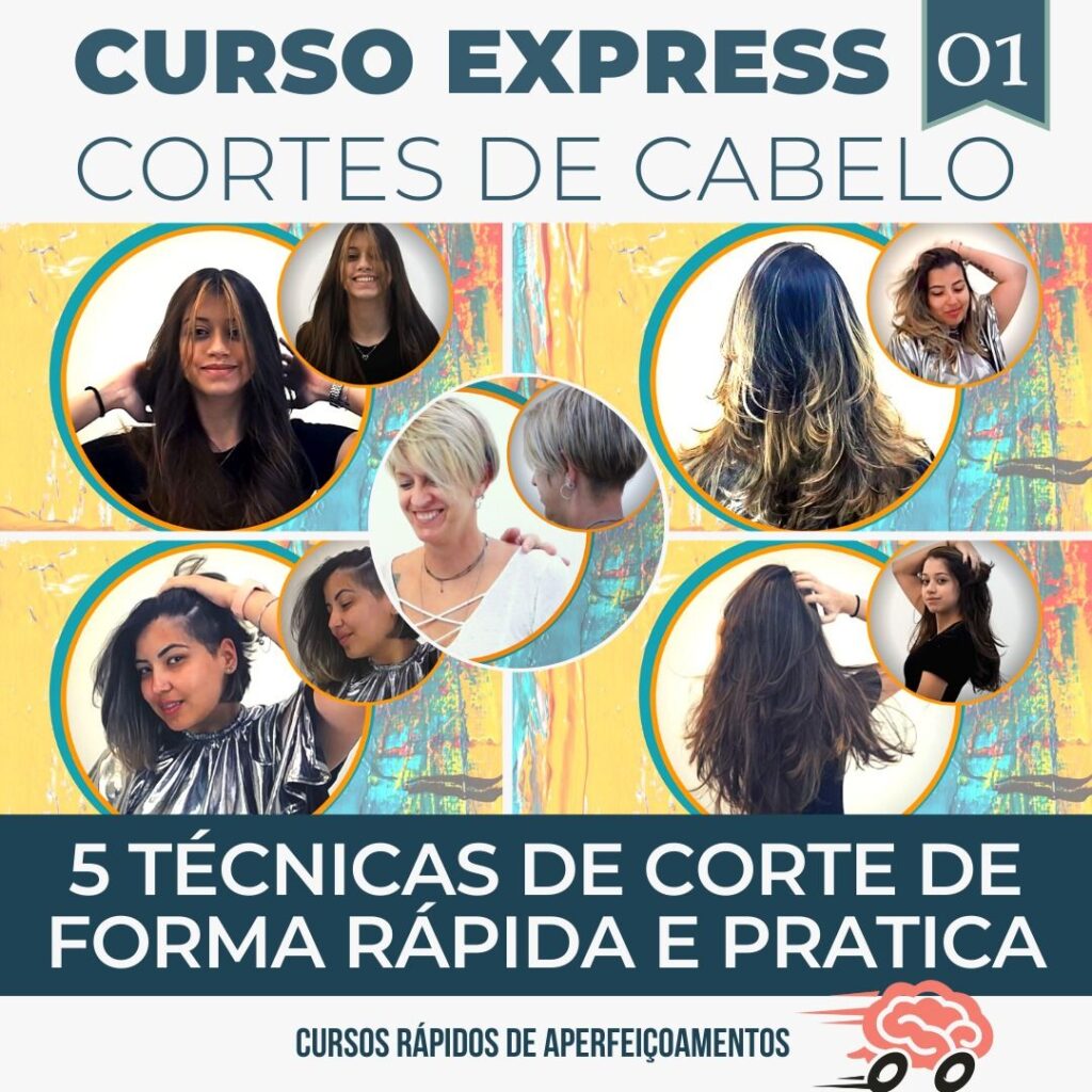 Curso Express - 5 Técnicas de Corte de Cabelo - Claudiney Ravaglia