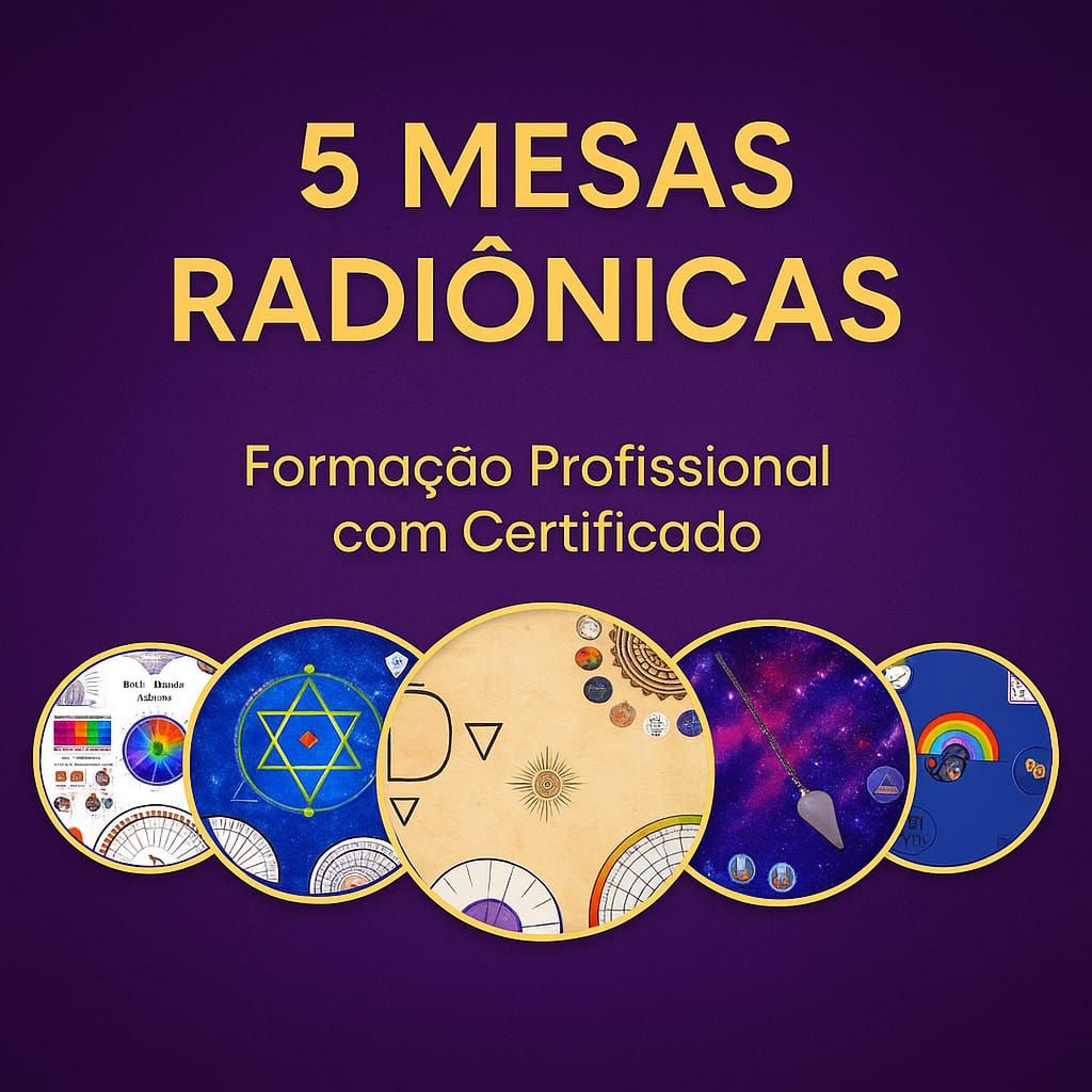 5 mesas radiônicas
